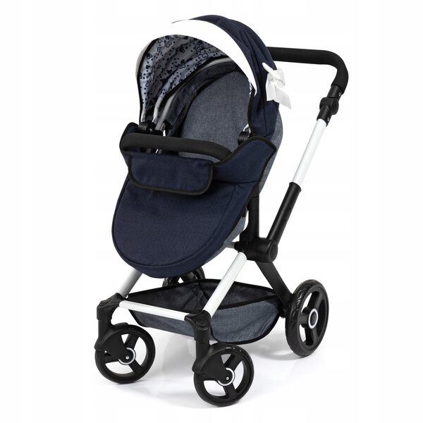 Bayer Design Puppenwagen XEO 2 in 1 mit stabilem Gestell und elegantem Design