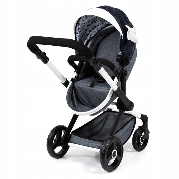 Bayer Design Puppenwagen XEO 2 in 1 mit stabilem Gestell und elegantem Design