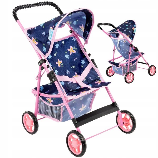 Kinderplay leichter und faltbarer Puppenwagen, Aluminiumstruktur