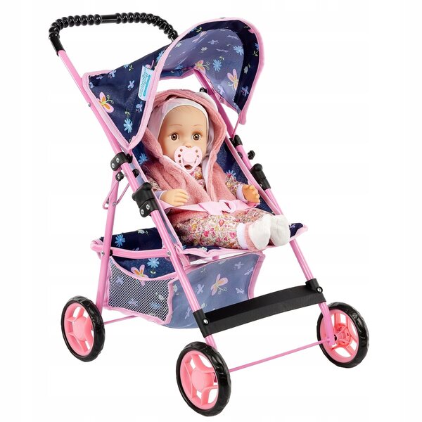 Kinderplay leichter und faltbarer Puppenwagen, Aluminiumstruktur