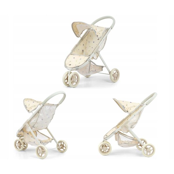 Milly Mally Susie: Passeggino per Bambole con Cappottina e Ruote in Schiuma