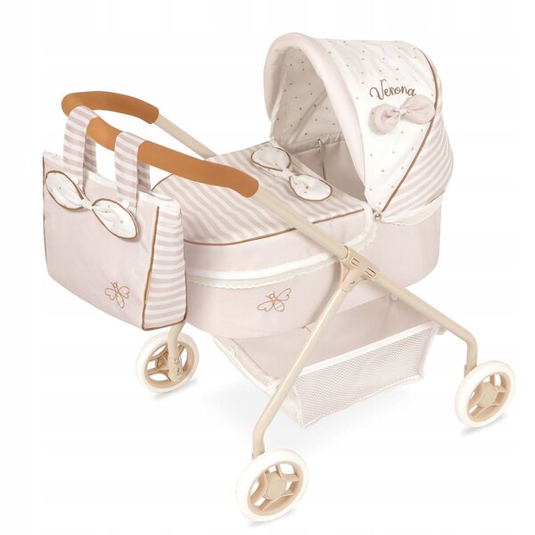 DeCuevas Verona 2024 Puppenwagen tief mit Tasche 56 cm