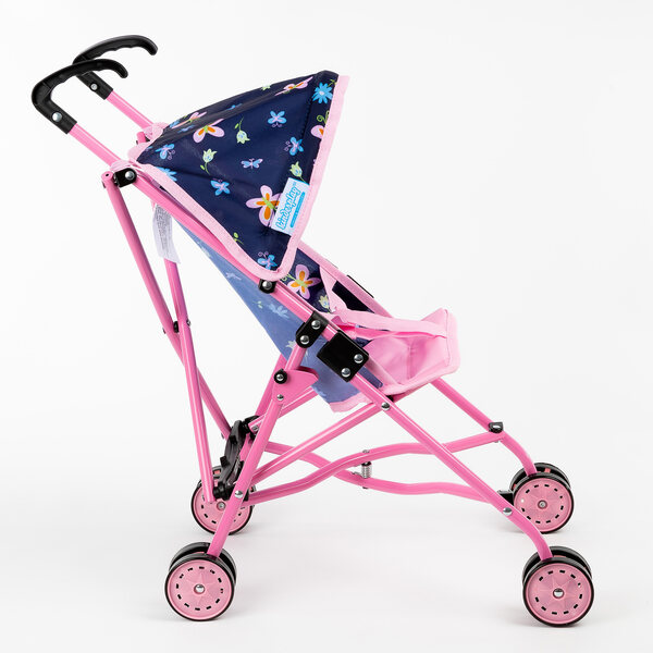 Kinderplay Leichter, faltbarer, farbenfroher Puppenwagen, ab 2 Jahren