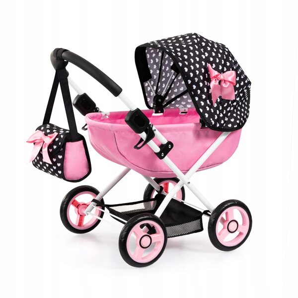 Bayer Design Cozy Deep Puppenwagen, ab 3 Jahren, hochwertiger Stoff