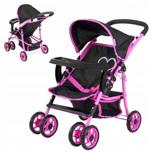Milly Mally Kate Passeggino per Bambole Realistico e Pieghevole con Accessori