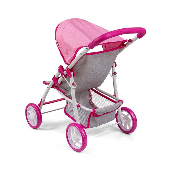 Opvouwbare poppenwagen met luifel Milly Mally Natalie 3+