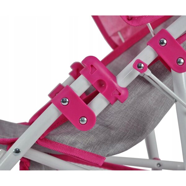 Opvouwbare poppenwagen met luifel Milly Mally Natalie 3+