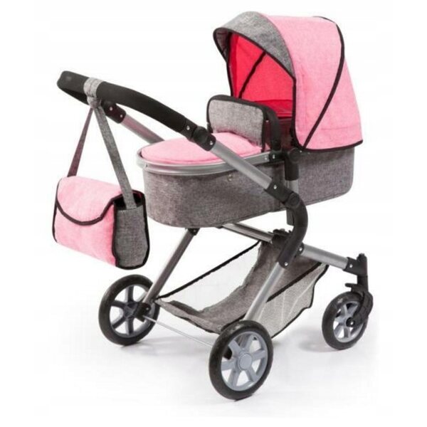 Bayer Design City Neo - 2 in 1 Kinderwagen für Puppen bis 52 cm