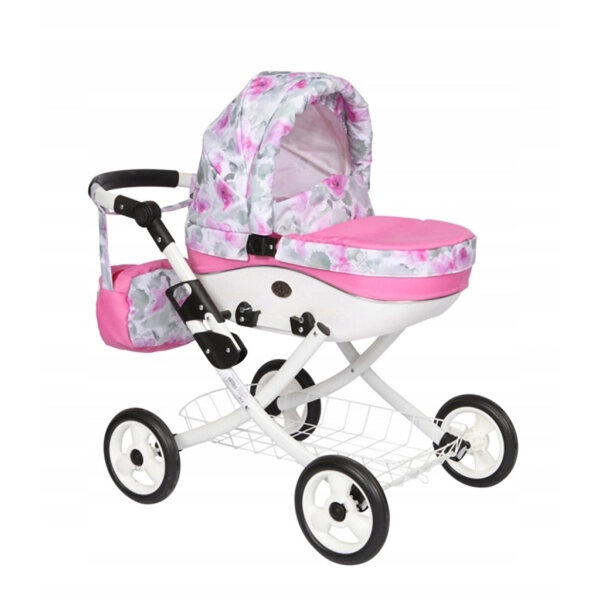Neuer tiefer Puppenwagen von Nicol – robustes Design und hochwertiger Stoff