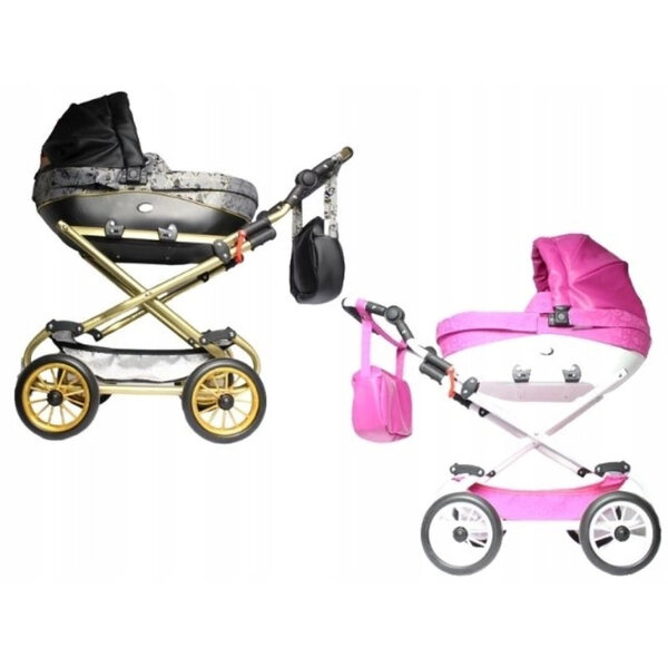 Neuer tiefer Puppenwagen von Nicol – robustes Design und hochwertiger Stoff