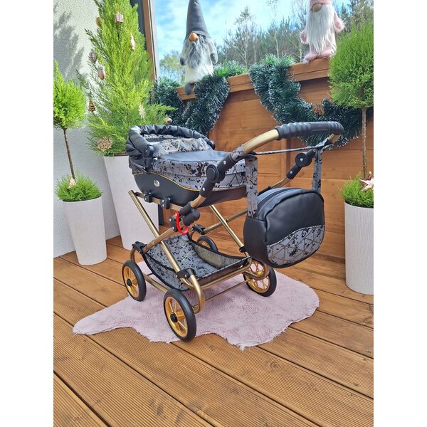 Neuer tiefer Puppenwagen von Nicol – robustes Design und hochwertiger Stoff