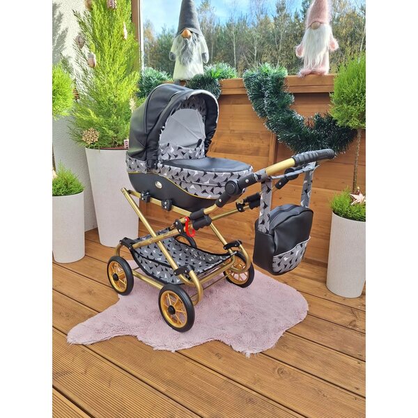 Neuer tiefer Puppenwagen von Nicol – robustes Design und hochwertiger Stoff