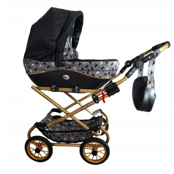 Neuer tiefer Puppenwagen von Nicol – robustes Design und hochwertiger Stoff