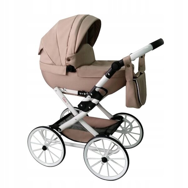 Passeggino per bambole pieghevole profondo Seline Retro 2026 - giocattolo per bambini dai 18 mesi in su