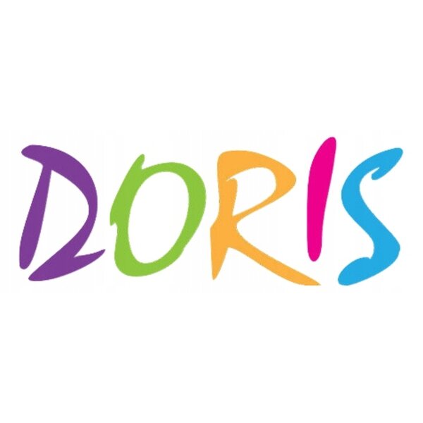 Großer Kinderwagen für Doris-Puppen mit Metallstruktur und weichem Griff