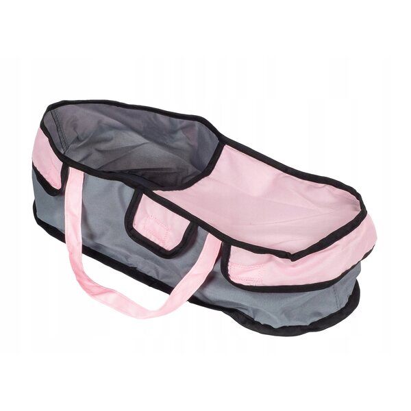 Bambolina Passeggino per bambole Deep Passeggino Gondola BD2114 Rosa