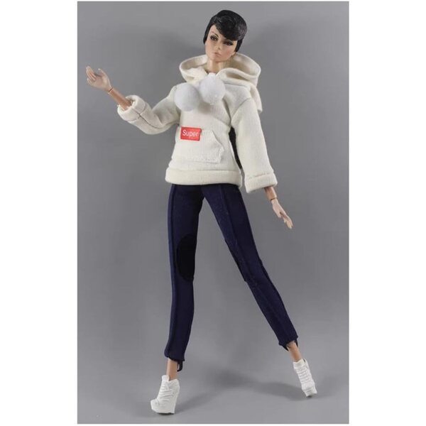 11,5" Puppenkleidung - Lässiges Winterkleidungsset für 1/6 BJD Puppe
