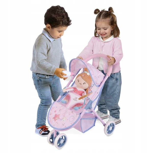 DeCuevas Gala Puppenwagen mit Ballerina-Puppe und Aluminiumstruktur