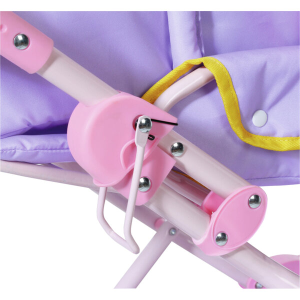 BABY BORN Zapf multifunktionaler Puppenwagen, Stubenwagen und verstellbarer Kinderwagen