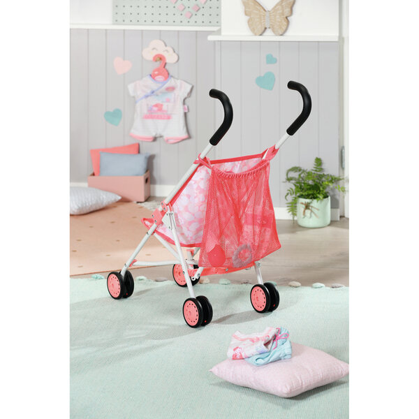 Bunter Zapf Baby Annabell Active Kinderwagen Puppenwagen für Kinder ab 3 Jahren