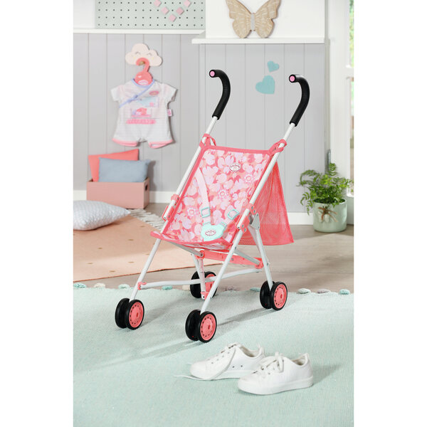 Bunter Zapf Baby Annabell Active Kinderwagen Puppenwagen für Kinder ab 3 Jahren