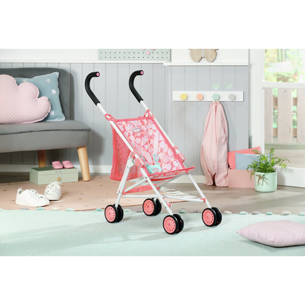 Bunter Zapf Baby Annabell Active Kinderwagen Puppenwagen für Kinder ab 3 Jahren