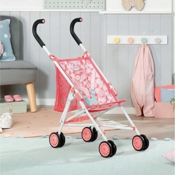 Bunter Zapf Baby Annabell Active Kinderwagen Puppenwagen für Kinder ab 3 Jahren