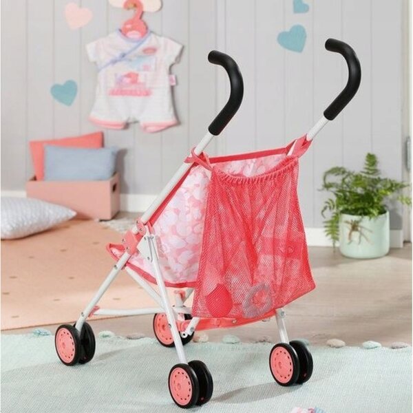 Bunter Zapf Baby Annabell Active Kinderwagen Puppenwagen für Kinder ab 3 Jahren