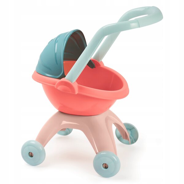 Ecoiffier Puppenkinderwagen mit beweglichem Verdeck, 45 cm