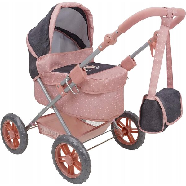 509 Crew Little Swan Deluxe Puppenwagen mit Zubehör, ab 3 Jahren