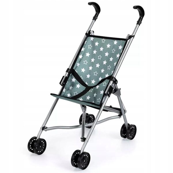 Mintgrüner Puppenwagen von Bayer Design, leicht zu handhaben und faltbar