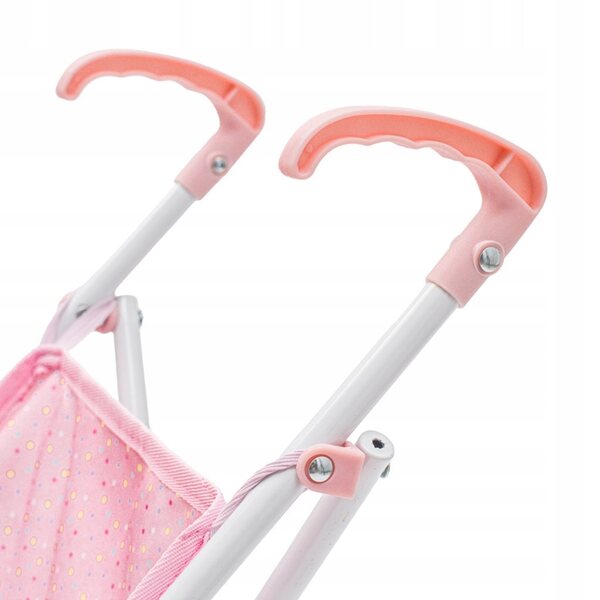 Baby Mix faltbarer Puppenwagen mit stabiler und leichter Metallstruktur