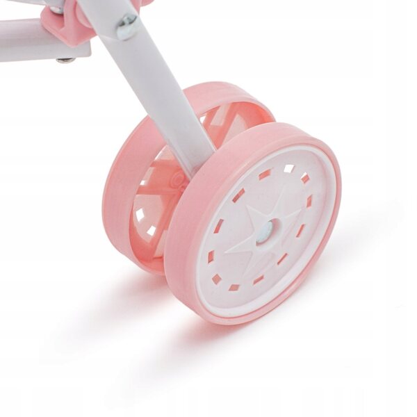 Baby Mix faltbarer Puppenwagen mit stabiler und leichter Metallstruktur