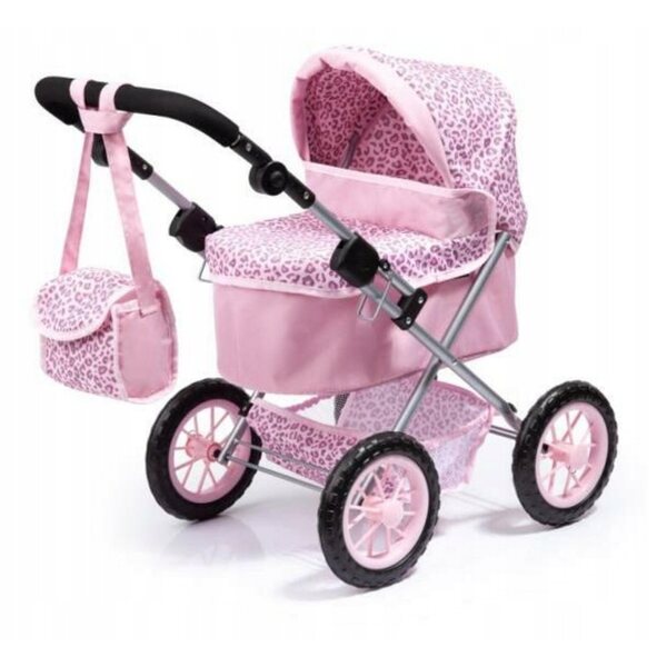 Diepe poppenwagen Trendy Bayer Verstelbaar en opvouwbaar ontwerp