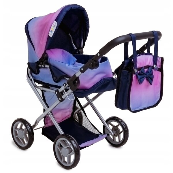 3-in-1-Set für Doris-Puppen: Kinderwagen, Kinderbett und passende Tasche