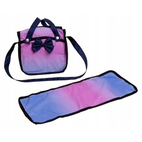3-in-1-Set für Doris-Puppen: Kinderwagen, Kinderbett und passende Tasche