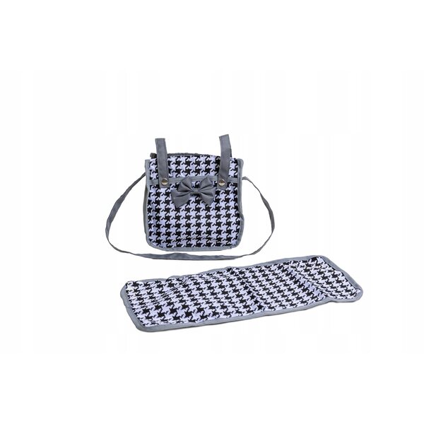 3 in 1 Puppenwagen Doris 9346 – tief, Kinderwagen, Tasche, Babytrage