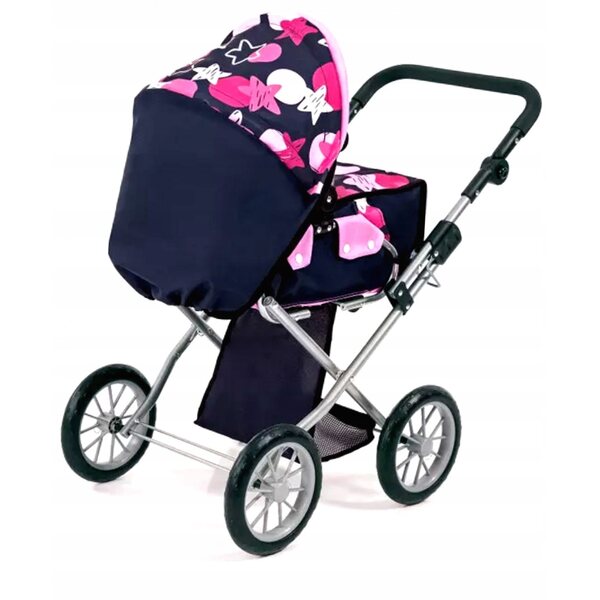 Bayer Design City Star: Kombikinderwagen für Puppen bis 46 cm, verstellbar und vielseitig