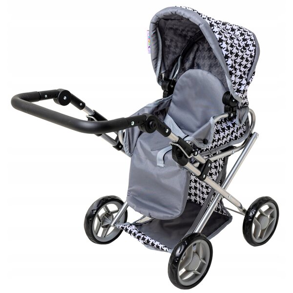 3-in-1-Set für DORIS-Puppen: Kinderwagen, Kinderbett und passendes Zubehör