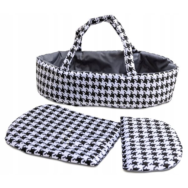 3-in-1-Set für DORIS-Puppen: Kinderwagen, Kinderbett und passendes Zubehör