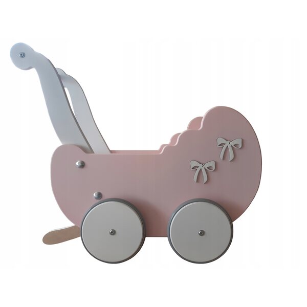 Umweltfreundlicher Puppenwagen aus Holz – verstellbare Tiefe, Tomas EKOwózki