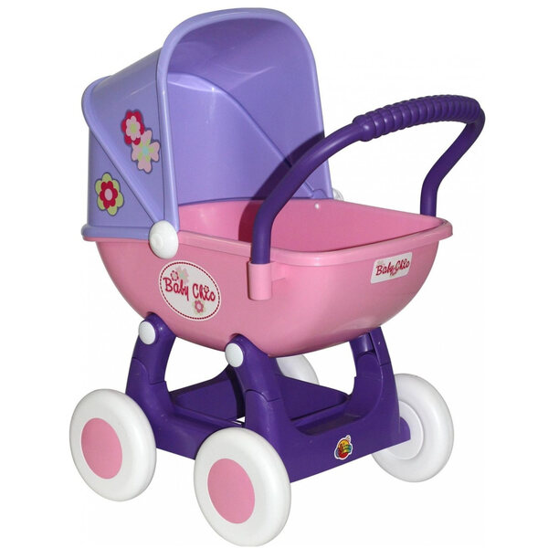 Arina Polesie Puppenwagen 59 cm mit Gondel und großen Rädern