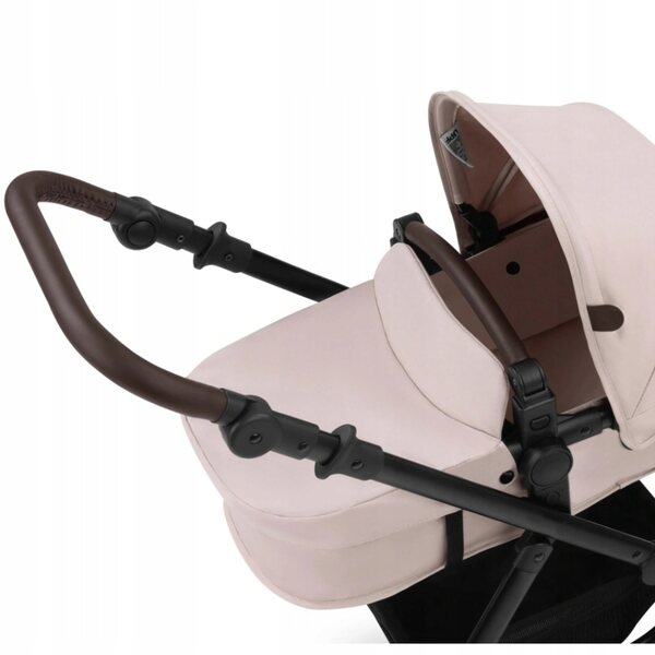 Puppenwagen Migno Berry 2 in 1 beige mit Schale und Kinderwagen ab 18 Monaten