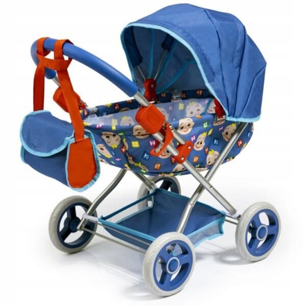 Bayer Design Gemütlicher Puppenwagen mit Deep Play für Kinder ab 12 Monaten