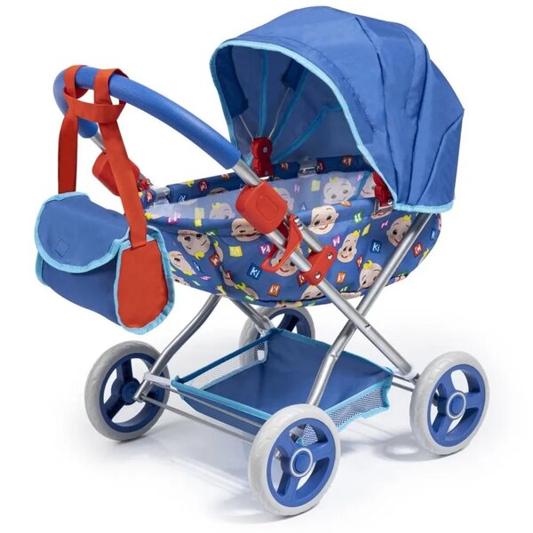 Bayer Design Gemütlicher Puppenwagen mit Deep Play für Kinder ab 12 Monaten