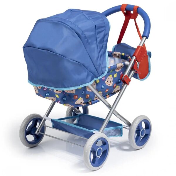 Bayer Design Gemütlicher Puppenwagen mit Deep Play für Kinder ab 12 Monaten