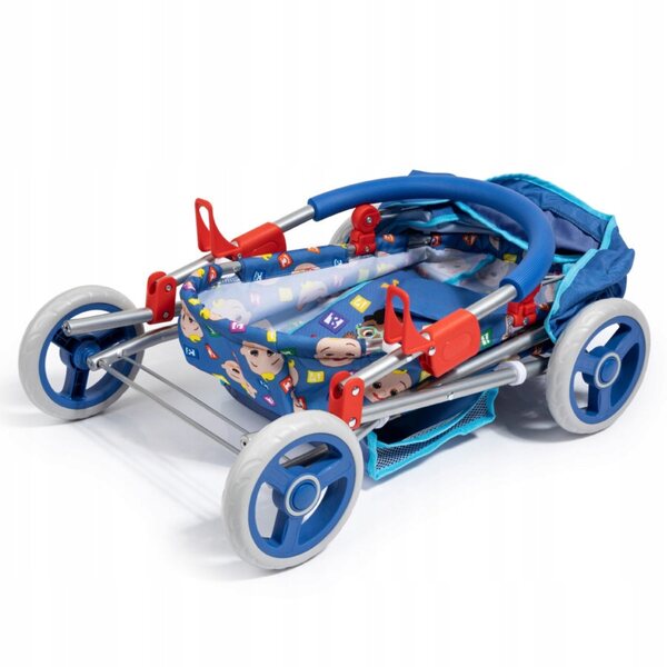 Bayer Design Gemütlicher Puppenwagen mit Deep Play für Kinder ab 12 Monaten