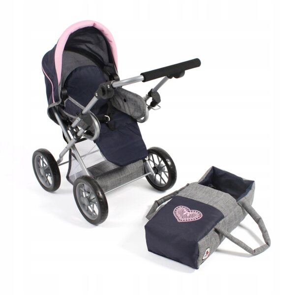 Bayer Chic Leni – 2 in 1 Puppenwagen mit Sportfunktion