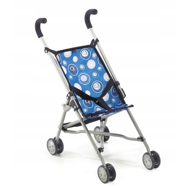 Bayer Chic 601-01 Blue Umbrella Puppenwagen für Kinder ab 3 Jahren