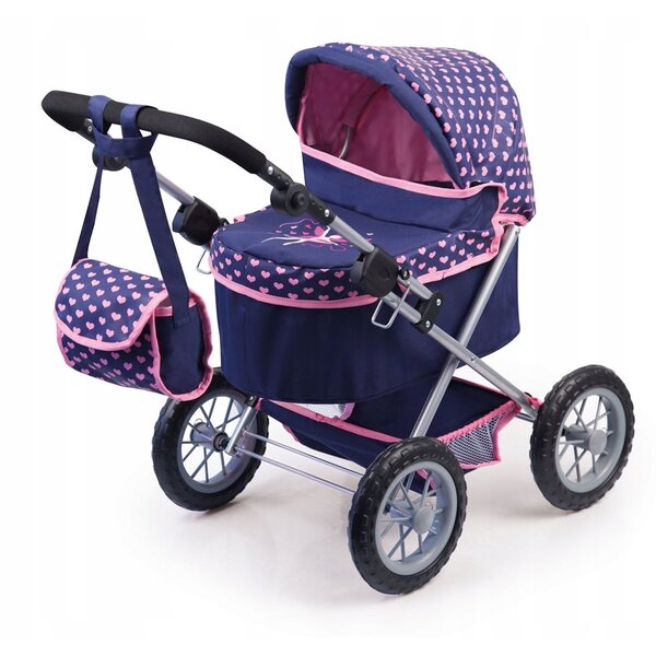 Bayer Chic 601-01 Blue Umbrella Puppenwagen für Kinder ab 3 Jahren
